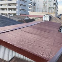 大田区にて屋根塗装　完工