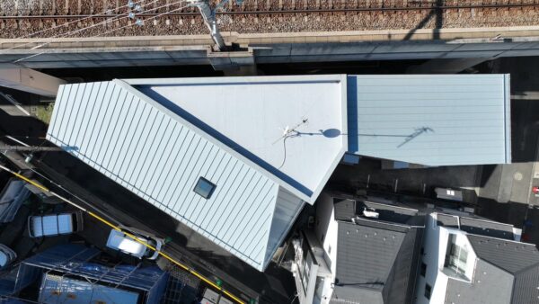 東京都大田区にてFRP防水工事〈アパート屋上の改修工事〉の施工後写真